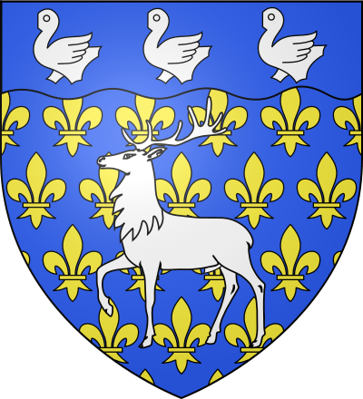 Blason de la commune Courcelles-lès-Lens