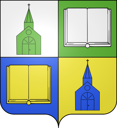 Blason de la commune Crépy