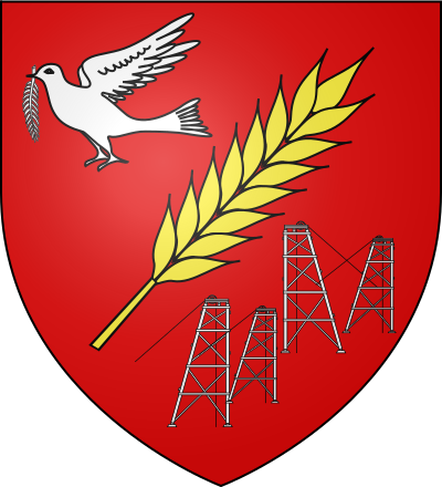 Blason de la commune Drocourt
