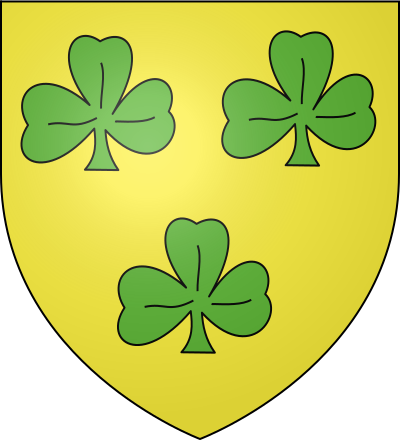 Blason de la commune Dury