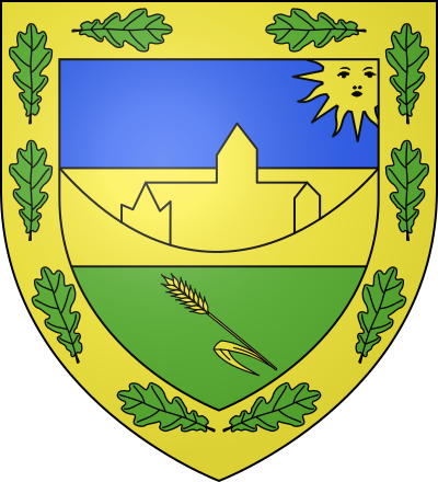 Blason de la commune Ecques