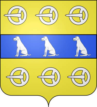 Blason de la commune Ervillers