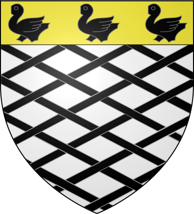 Blason de la commune Estrée-Cauchy