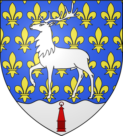 Blason de la commune Évin-Malmaison