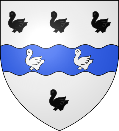 Blason de la commune Hermelinghen