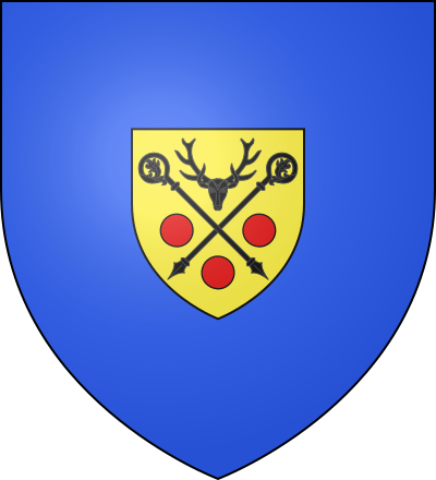Blason de la commune Hesdin-l'Abbé
