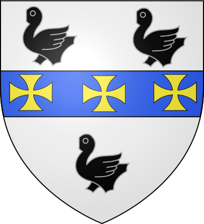 Blason de la commune Lisbourg