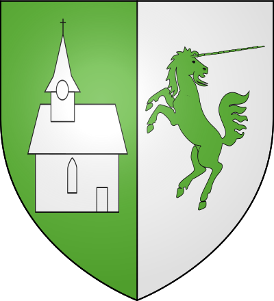 Blason de la commune La Loge