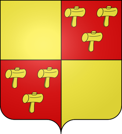 Blason de la commune Marest