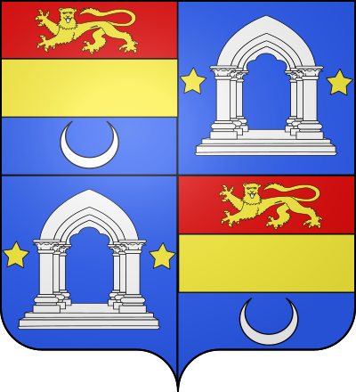 Blason de la commune Martinpuich