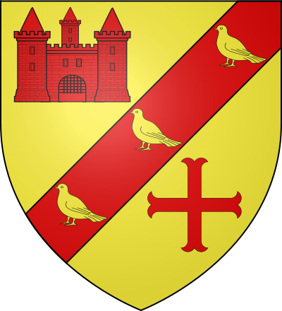Blason de la commune Mercatel