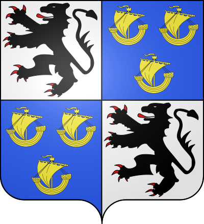 Blason de la commune Mouriez