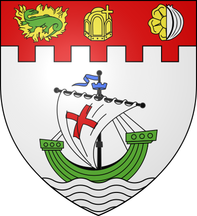 Blason de la commune Neufchâtel-Hardelot