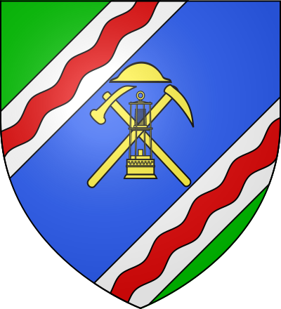 Blason de la commune Nœux-les-Mines
