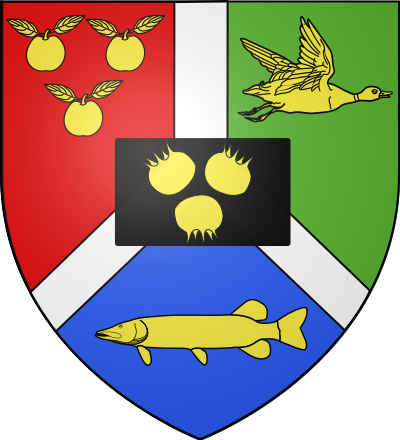 Blason de la commune Palluel