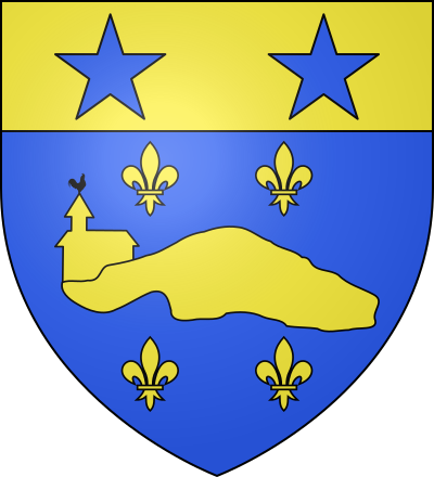 Blason de la commune Quiestède