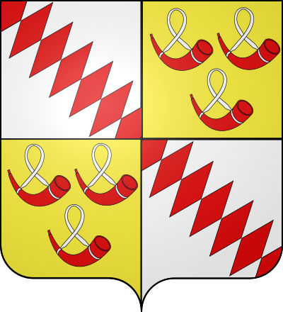 Blason de la commune Sains-lès-Pernes
