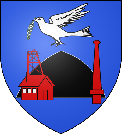 Blason de la commune Sallaumines