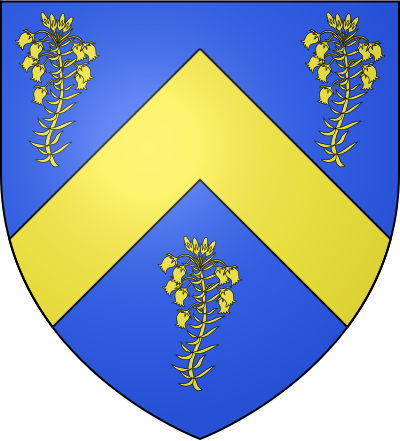 Blason de la commune Vacqueriette-Erquières