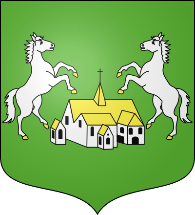 Blason de la commune Wittes