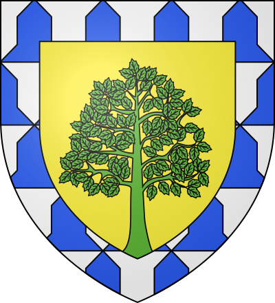 Blason de la commune Aix-la-Fayette