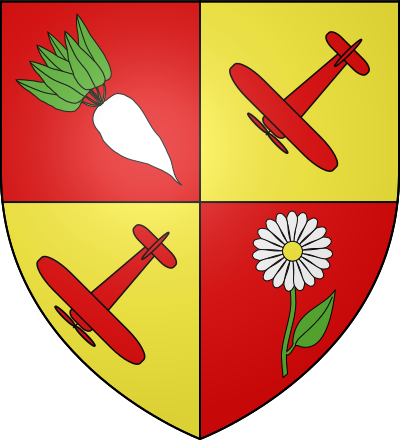 Blason de la commune Aulnat