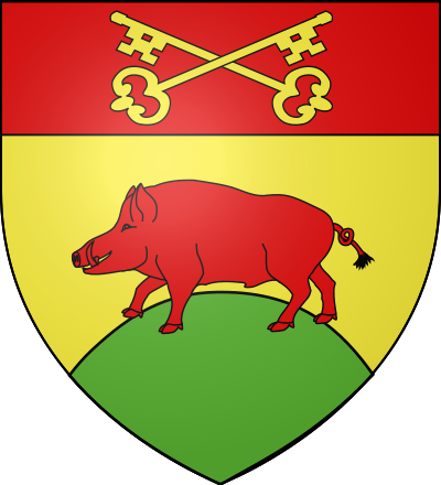 Blason de la commune Bas-et-Lezat