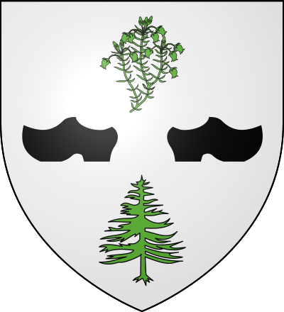Blason de la commune Le Brugeron