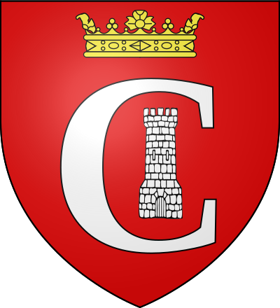 Blason de la commune Champeix