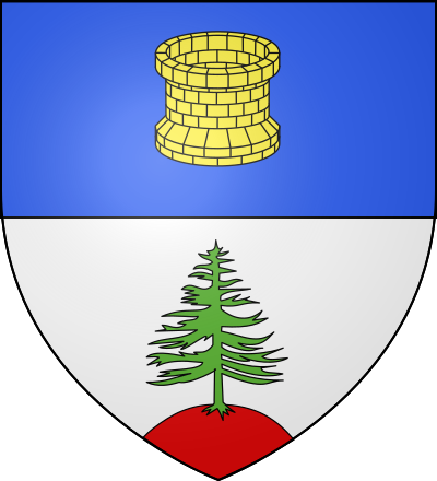 Blason de la commune Cisternes-la-Forêt