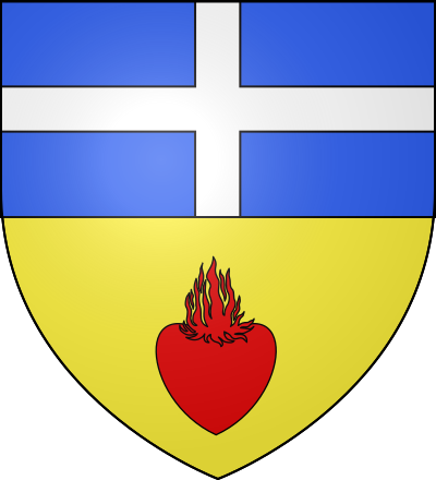 Blason de la commune La Crouzille
