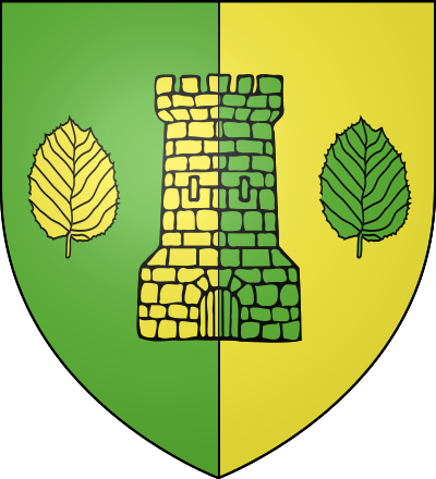 Blason de la commune Fayet-le-Château