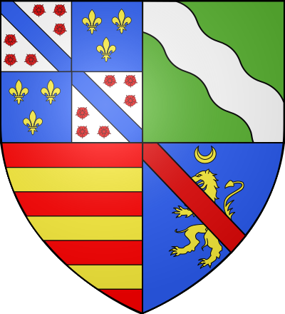 Blason de la commune Fournols