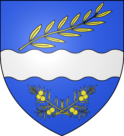 Blason de la commune La Goutelle