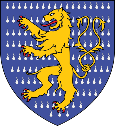 Blason de la commune Gouttières