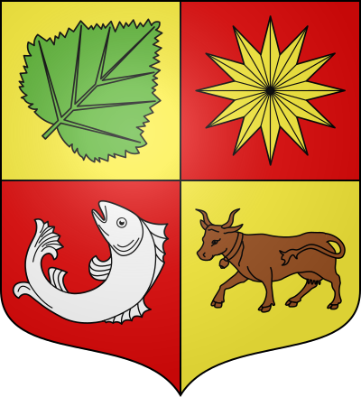 Blason de la commune Labessette