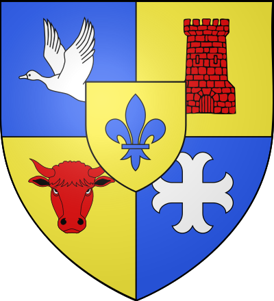 Blason de la commune Larodde