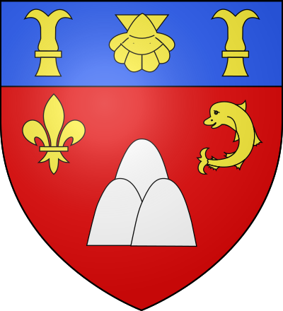Blason de la commune Montel-de-Gelat