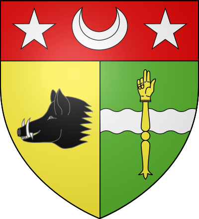 Blason de la commune Nohanent