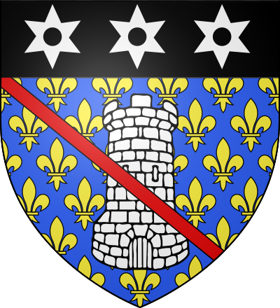 Blason de la commune Olliergues