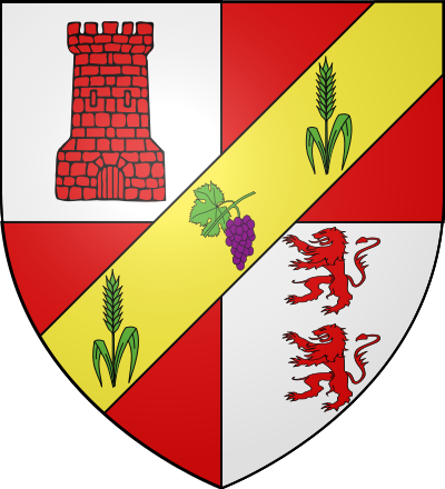 Blason de la commune Plauzat