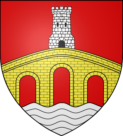 Blason de la commune Pont-du-Château