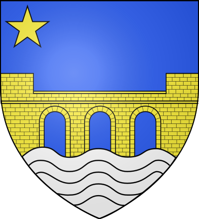 Blason de la commune Pontaumur