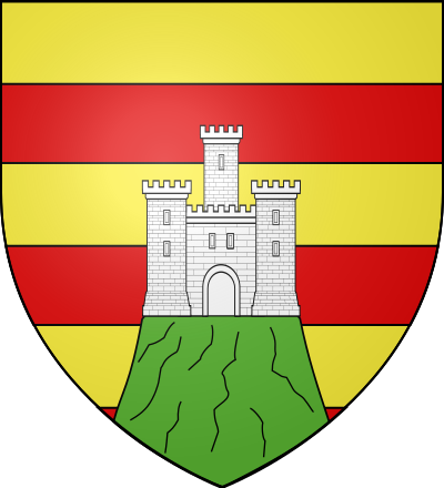 Blason de la commune Rochefort-Montagne