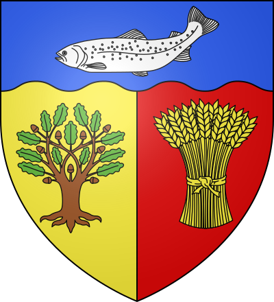 Blason de la commune Saint-Angel