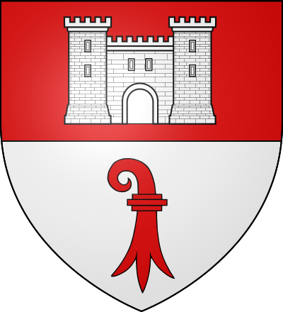 Blason de la commune Saint-Bonnet-le-Chastel