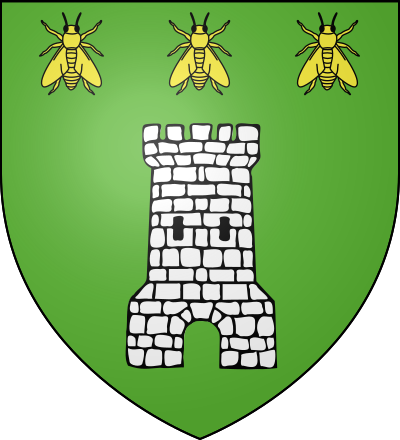 Blason de la commune Saint-Genès-Champespe