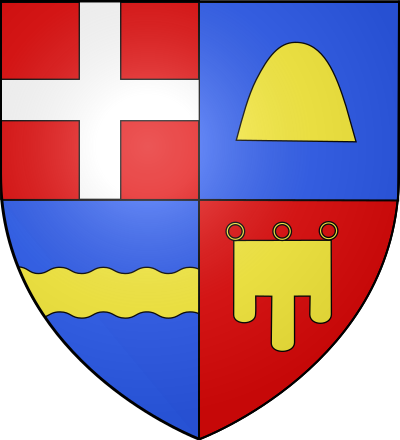 Blason de la commune Saint-Maurice