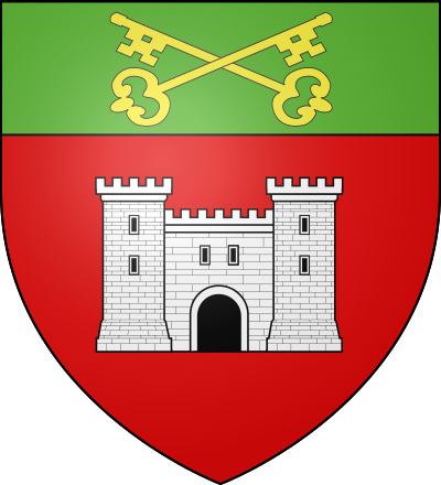 Blason de la commune Saint-Pierre-le-Chastel