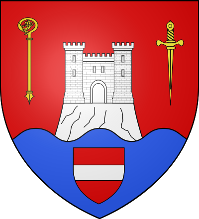 Blason de la commune Saint-Yvoine